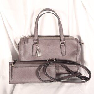 RARE | Vintage Coach | New York Collection | designer satchel w/ wallet | NEW